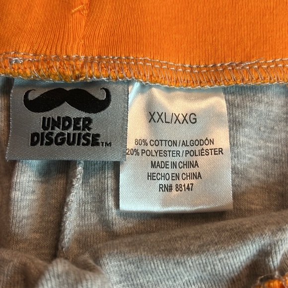 Glow-in-the-dark Skeleton top & bottom by Under Disguise NEW with TAGS - Picture 4 of 5